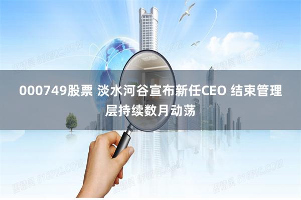 000749股票 淡水河谷宣布新任CEO 结束管理层持续数月动荡